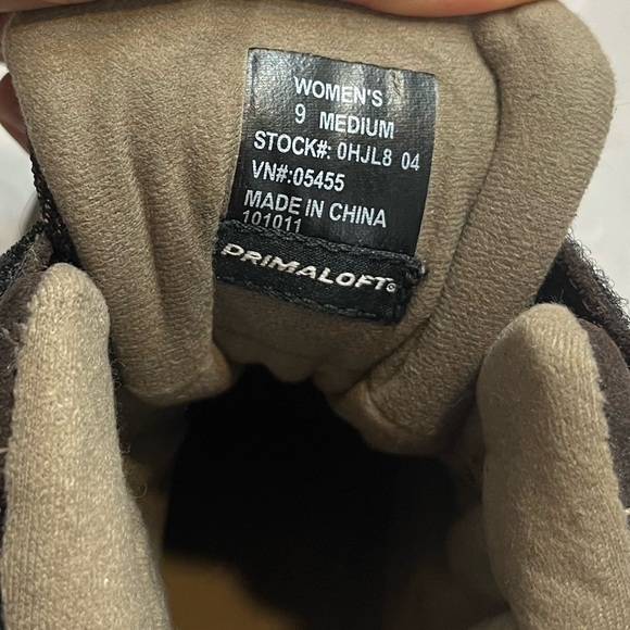 L.L. Bean Tek 2.5 Storm Chaser Suede Hiking Winter Boot Primaloft Sz 9 - Picture 13 of 14